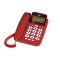 DT-7770 발신자표시전화기 가정용 사무용 레드