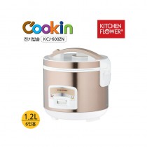 키친플라워 전기밥솥 1.2L KCJ-600ZN (6인용)