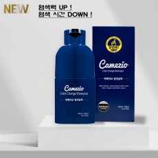 [NEW] 까메지오 한번에 염색샴푸, 흰머리 새치 200ml